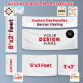 Customizable Panaflex Printing Solution (Banner) China -Material- Sticker One way vision. 