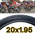 Cycle Tyre  20 inch Bicycle Cycle Mountain Bike Tire Black - 20 X 1.95 Tire Outer  & Inner. 