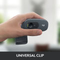 Logitech C270 HD Webcam 720p with Built-in Mic. 