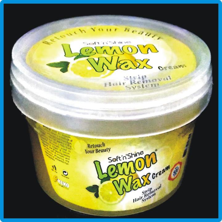 LEMON WAX , SOFT N SHINE LEMON WAX CREAM 1000 G