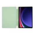 Funda For Samsung Galaxy Tab S9 FE Case 10.9 Leather TPU Back Fold Stand Tablet Coque For Galaxy Tab S9 Fe Case with Pen Holder. 