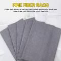 Soft Glass cleaning cloth Anti-bacterial No trace Absorbent Dishcloth Thickened Lint-free rag for Kitchen cleaning Window cleaning Car cleaning Professional cleaning. 