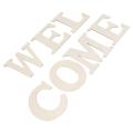Welcome Letters, Welcome Sign Plywood for Classroom. 