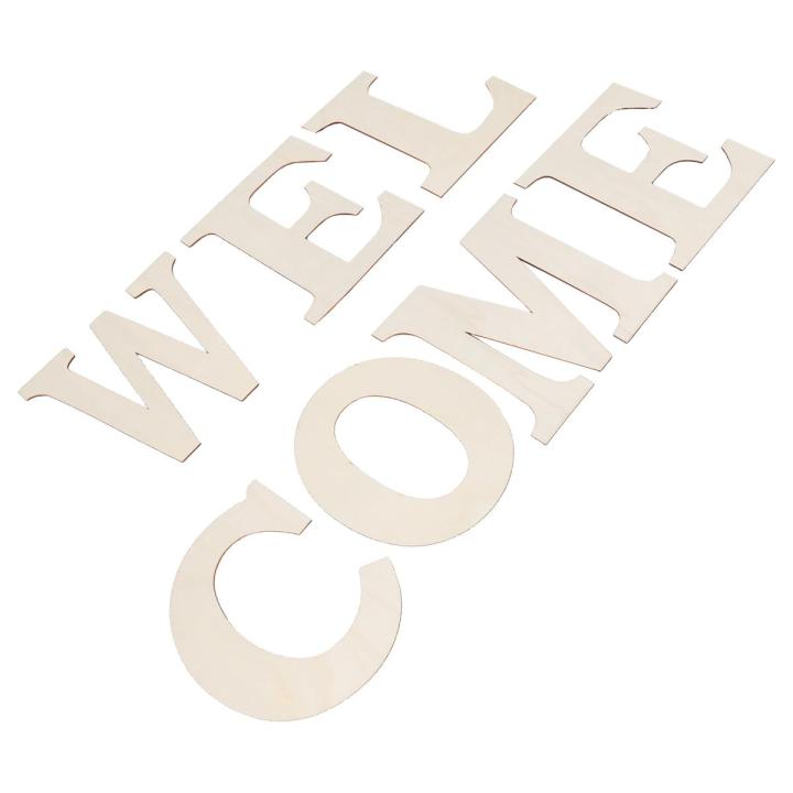 Welcome Letters, Welcome Sign Plywood for Classroom