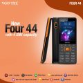 VGOTEL Four 44 - 2.8  Inch - 3000mAh Battery - Four Sim Four StandBy - Bluetooth - Wireless FM Radio - AnyColor. 