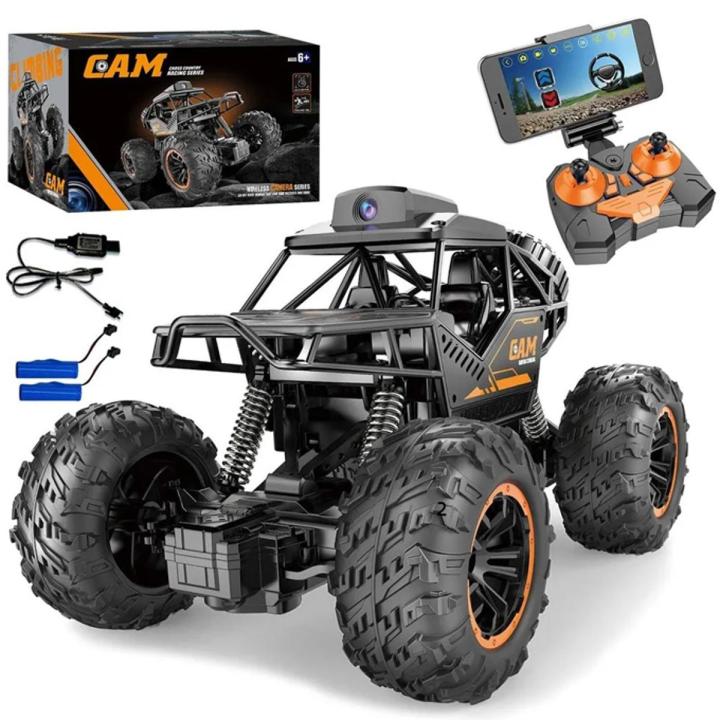 Remote%20Control%20Car%20With%20Camera%20WiFi%20720P%20HD%20FPV%20Camera,%202.4Ghz%201:18%20Scale%20Off-Road%20Remote%20Control%20Rechargeable%20Monster%20Truck%20Toys%20for%20Boys%20-%20Image%203