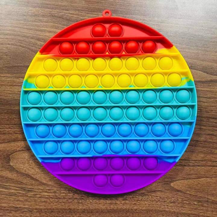 Big%20Size%20Push%20Pop-It%20Bubble%20Fidget%20Pop%20It%20Silicone%20Toy%20-%2020%20cm%20-%20Rainbow%20Circle%20-%20Image%205