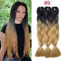 24  Jumbo Hair Extensions Braiding Hair Straight Box BraiFor Girl. 