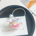 Lovers Whale keychain Delicate Jewelry Couples Pendant accessories Running charms Cute School bag pendant for Gift for. 