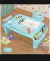ONLY TABLE Early Teaching Table Baby Learning Table Multifunctional Madarsa Table Writing Table Children Bed Small Writing Table Plastic Toy Table Dining Table. 