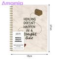 Mental Health Journal Daily Notebook for Mental Health Personal Growth Straight Line Journal for Personal Growth Journal Notepad. 