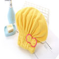Sandmdm Microfibre Quick Hair Drying Bath Spa Bowknot Wrap Towel Hat Cap for Bath Bathroom Accessories Shower Cap Women Hair head cover. 