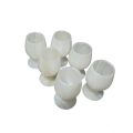 Sang e Mar Mar Marble Glass Set, White Marble Glass Set, Marble Showpiece, High Quality Marble Glasses.. 
