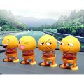 Pack of 6 Pieces Smiling Face Spring Bouncing Doll Car Smiley Doll Cute Emoji. 