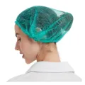 Pack of 100-Disposable Bouffant Caps, surgical cap, cooking Cap, multipurpose disposable caps, for Hospital Salon Spa Catering and Dust-free Workspace [Pack of 100]. 