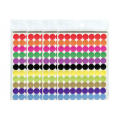 circles dot stickers package label round 880pcs sealing sticker 10 sheet coloured paper labels for sticker label. 