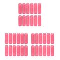 LKPCIGCXM 36 Pcs Pink Plastic DIY Hair Styling Roller Curlers Clips. 