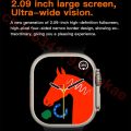 T900 series 8 T900 pro max Smartwatch 2.09" HD Full Touch Display Bluetooth Call smartwatch Sports fitness tracking Health monitor Men Women connect Android & iOS waterproof Ultra watch /T900 ultra Smart Watch With 3 Straps. 
