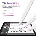 TOCLL Stylus Pen for i-Pad 2018-2023 with Palm Rejection, Magnetically Attached, Active Stylus Pencil Compatible with i-Pad Pro 11" (1/2), Pro 12.9" (3/4/5), for i-Pad 6/7/8/9, Air 3/4/5, Mini 5/6. 