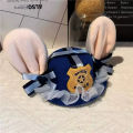 Judy hat bunny bowler hat Zootopia officer Judy hat kids adult hair. 