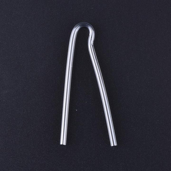 1pc r shape preformed bte earmold hearing aid tubes tubing with tube lock