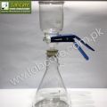 Normax Glass Filtration Apparatus  manifold, Borosilicate Glass Vacuum Filtration Assembly Filter Kit with 1000 ml Filtering Flask and 250 ml with Rubber cook, Graduated Funnel. 