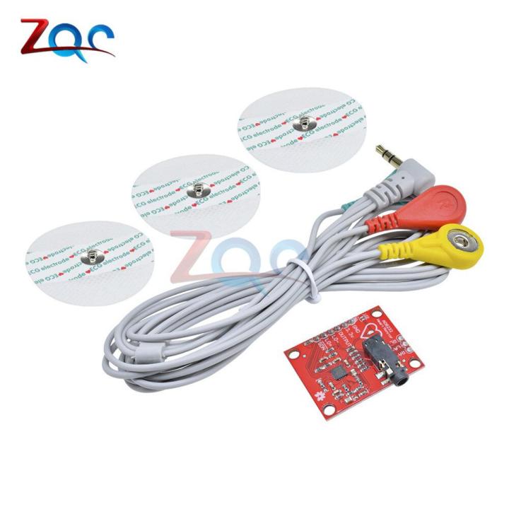 Ecg Module AD8232 Ecg Measurement Pulse Heart Ecg Monitoring Sensor ...