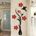 Flower Vase Wooden Wall Art For Room Hall Decorating I Wooden Wall Art I Room Decorating Wall Art I Wall Art Designs I New Wall Art For Office. 