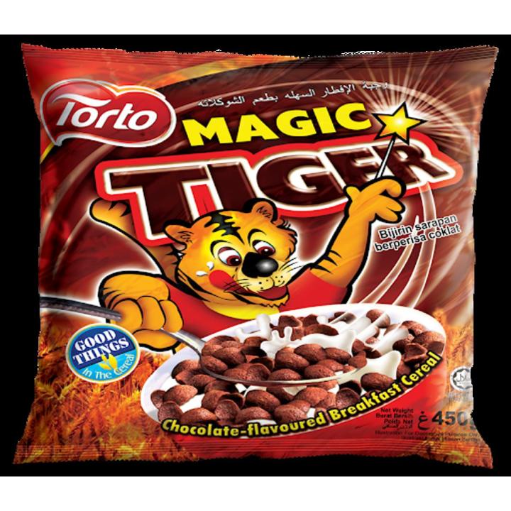 Breakfast cereal magic tiger pouch 250gm Imported Malaysia