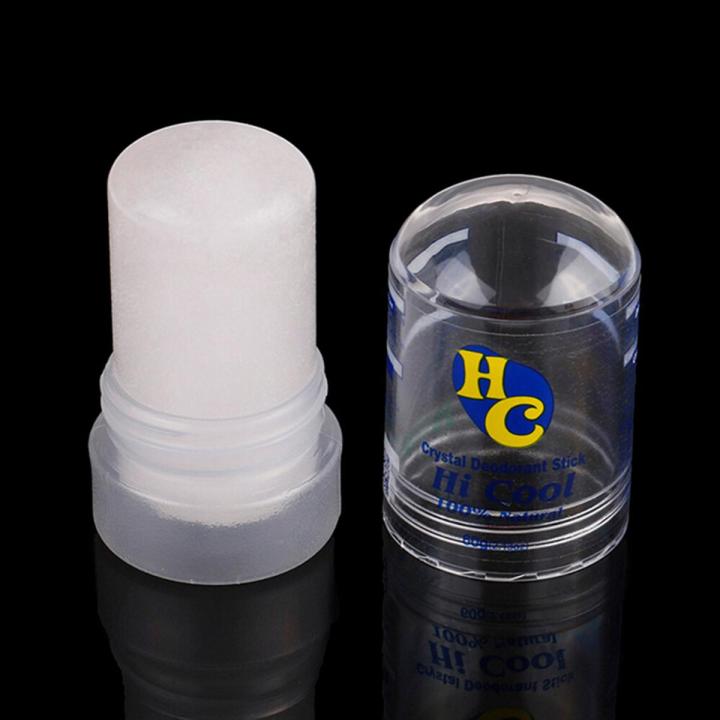 60g Natural Crystal Deodorant Alum Stick Body Odor Remover Antiperspirant For Men Women Food Grade Environment Aromatizer