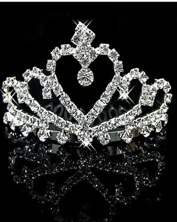 Girls%20Crystal%20Tiara%20Crowns%20Hair%20Jewelry%20Rhinestone%20Princess%20Headband%20-%20Image%202