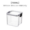Airtight Food Storage Container Transparent Kitchen Plastic Food Storage Box Food Pantry Organization. 