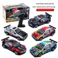 RC Car with Rechargeable Battery High Speed Drift Remote Control Vehicle 1:24 Scale Electric Toy Car for Boys Kids Gift. 