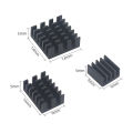 S ROBOT For Raspberry Pi 4B Heat Sink 3pcs Aluminum Heatsink Radiator Cooling Kit Cooler for Raspberry Pi 4 Model B RPI144. 