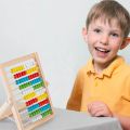 Abacus Calculator For Kids, Wooden Abacus Calculation Colorful Beads Set for Kids. 