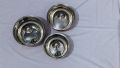High Quality Stainless Steel Fancy Bowl Set With Glass Lid Pack Of 3 Pcs. 