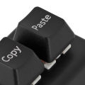 Programmable Keypad 2 Keys Copy Paste Red Switch USB C Connection Mini Mechanical Keypad for Gaming Office Media. 