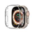 Watch Transparent Case Compatible with \ T900 Ultra Smart Watch \ T900 Ultra 2 Smart Watch \ T10 Ultra Smart Watch \ T10 2 Ultra Smart Watch \ S9 Ultra 3 in 1 ( Orange Box ) \ S9 Ultra Max Gold [ 49MM ]. 