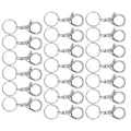 20Pcs Key Chain Clip Hook Swivel Lanyard Snap Keychain Ring DIY Accessories Hardware. 
