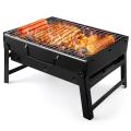 FOLDING BARB B QUE GRILL-BLACK. 