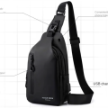 ZF: Mens Women,s Sling Cross Body Bag High Quailty Chest Shoulder Backpack For Boys Girls. 