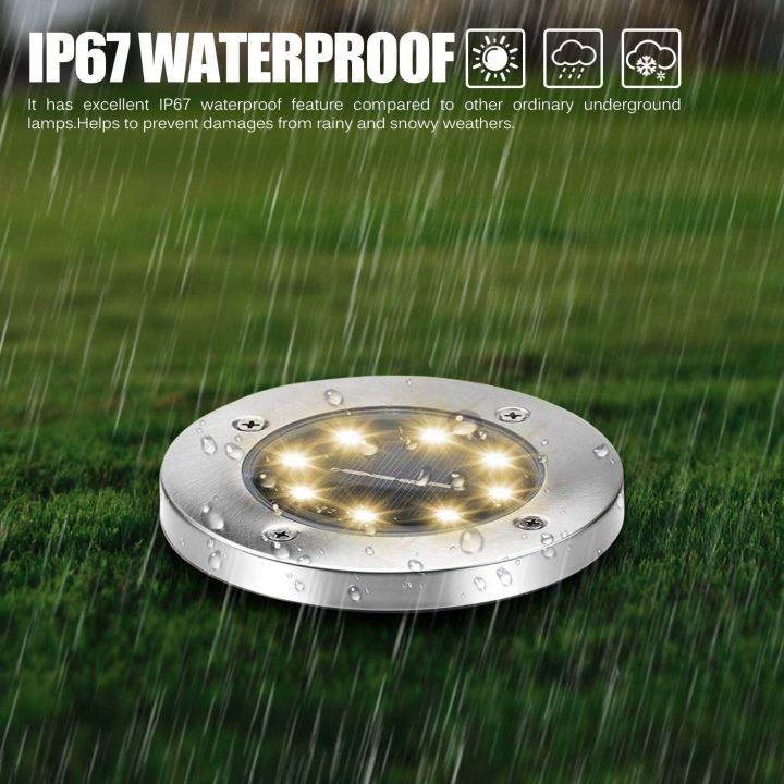 Solar%20Ground%20Lights,%208%20LED%20Solar%20Powered%20Disk%20Lights%20Outdoor%20Waterproof%20Garden%20Landscape%20Lighting%20for%20Yard%20Deck%20Lawn%20Patio%20Pathway%20Walkway%20(8%20Pack,%20White)%20-%20Image%203
