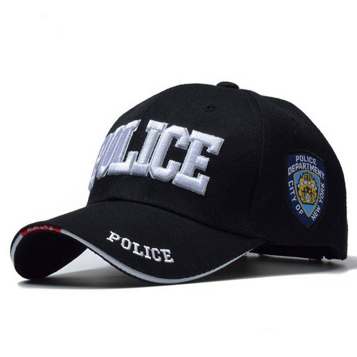 New POLICE Mens Tactical Cap SWAT Baseball Cap for Men Women Snapback Bone Army Cap Letters Embroidery Hats