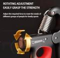 Automatic Counting Hand Gripper Adjustable Resistance Automatic Counting Non-Slip Hand Grip Strength Trainer Fingers Wrist Forearm Exerciser Workout Gear Home Gym Exercise Equipment Hand Gripper 5-60KG Automatic Non-Slip hand strengthen. 