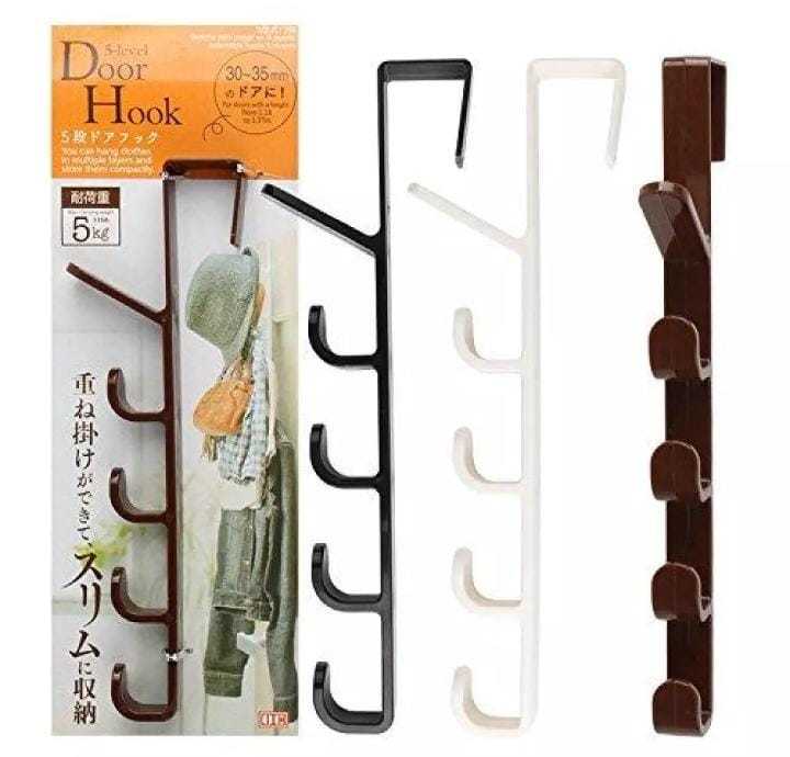 Over%20The%20Door%20Hanger%20Hooks%20Vertical%20Bags%20Rack%20with%205%20Hook%20Storage%20Holder%20for%20Clothes/Hats/Towels/Scarf/Robe/Cap/Key%20-%20Image%205