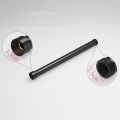 Black Shower Extend Pipe 30cm Length Shower Mixer Pipe Brass Shower Pipes Bath. 