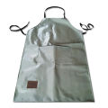 Kitchen Apron Leather / Canvas Waterproof Stylish Cooking Kitchen Apron for Women Men with Tool Pockets, Heavy-duty Grilling BBQ Aprons Professional for Kitchen and Workshop - Apron for kitchen waterproof. 