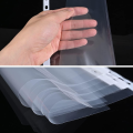 100 Pages A4 size Sheet Protectors - Clear and Durable-A4 Clear Plastic Punched Pockets File Paper Protector. 