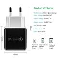 Quick Charger 3.0 USB Charger For Samsung A51 A71 A90 A32 A22 5G Huawei P40 P30 P20 QC 3.0 Fast Wall Charger USB C Type C Cable. 