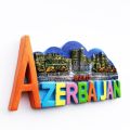 Azerbaijan Baku Tourist Souvenir Magnetic Sticker Fridge Magnetic Refrigerator Decoration Articles Handicraft S. 